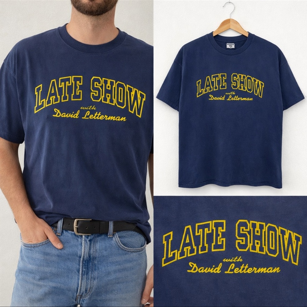 Vintage Late Show with David Letterman Graphic Tee
